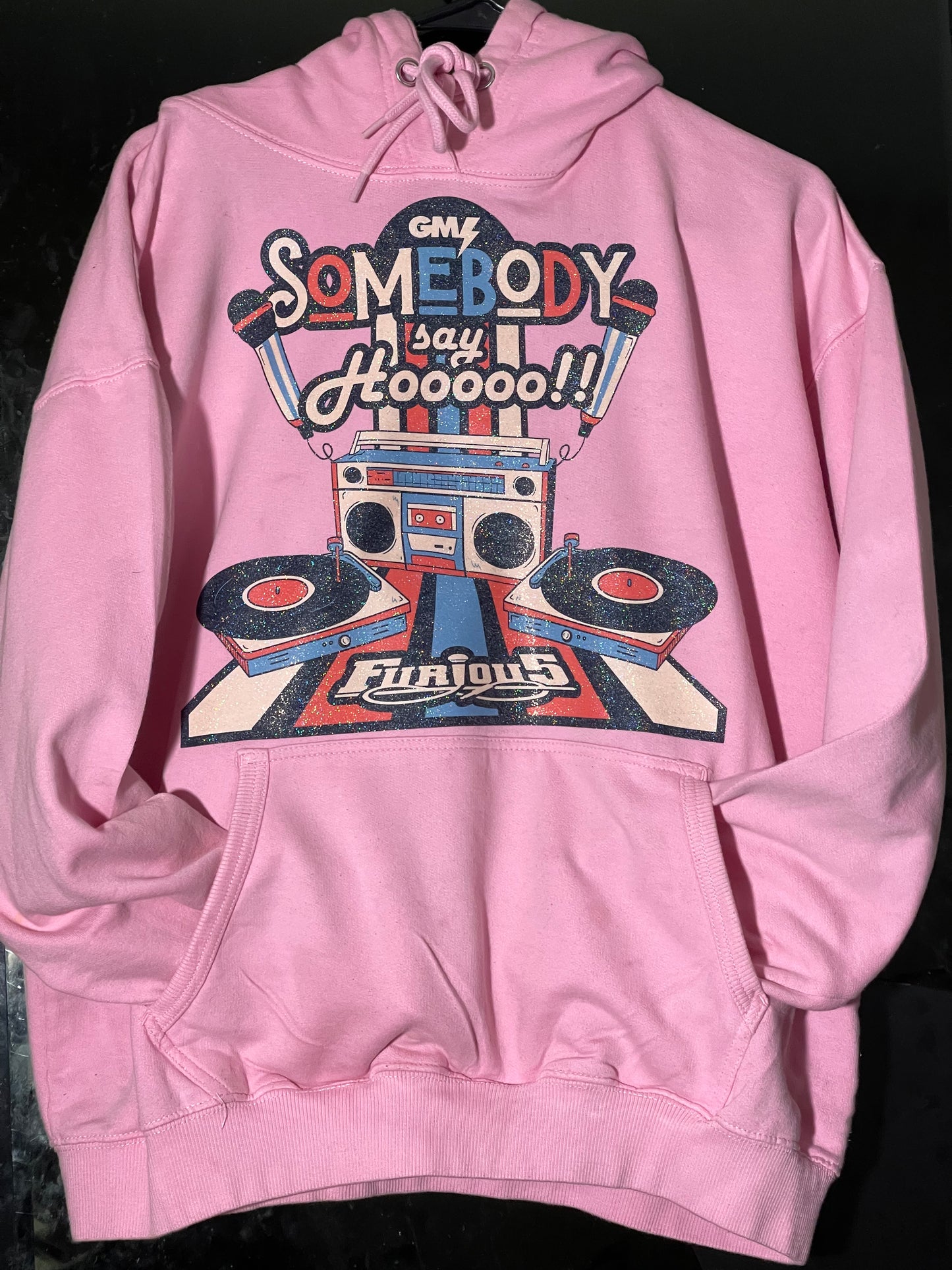 From the South Bronx to World Wide Pink Hoodie Set (Free T-Shirt Included)