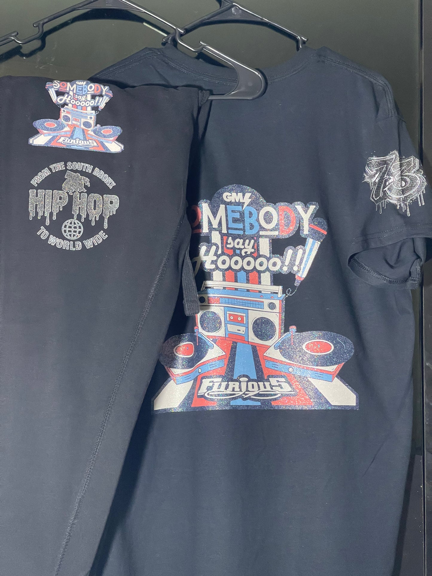 Somebody Say Hoo Black Legacy T-Shirt & Sweatpants 73 Edition)