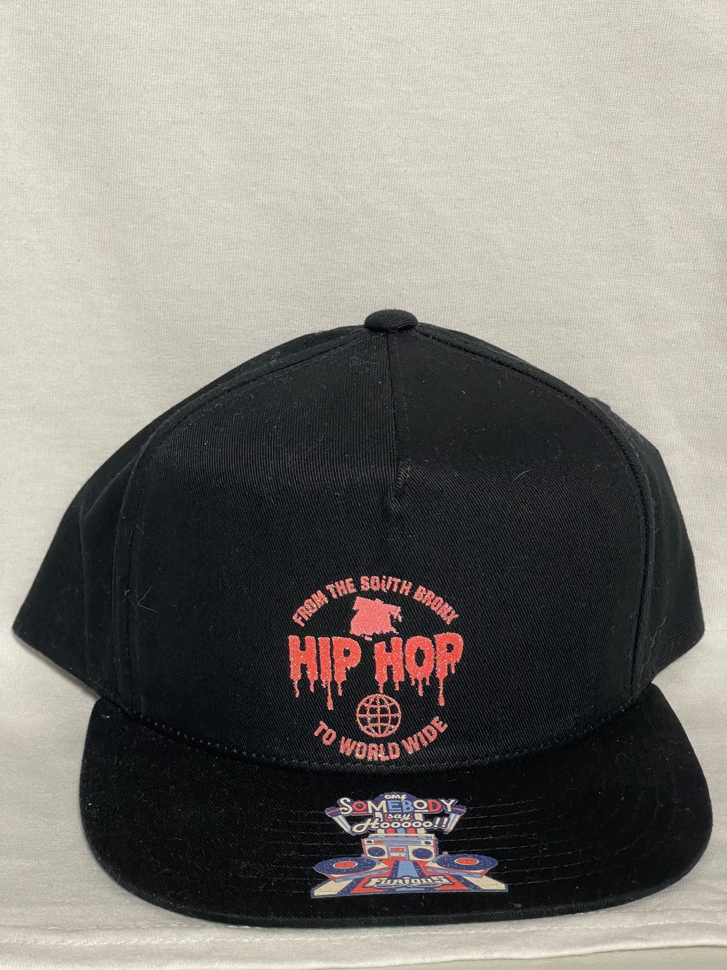 Somebody Say Hoo™ Legacy Hoodie & Fitted Cap – Black