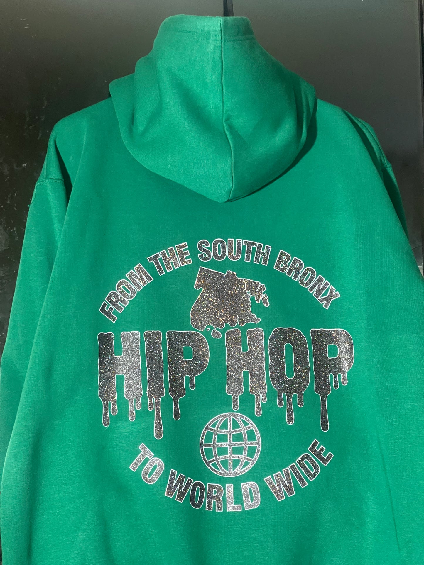 Somebody Say Hoo – Boogie Down Bronx Hip-Hop Green Sweatsuit