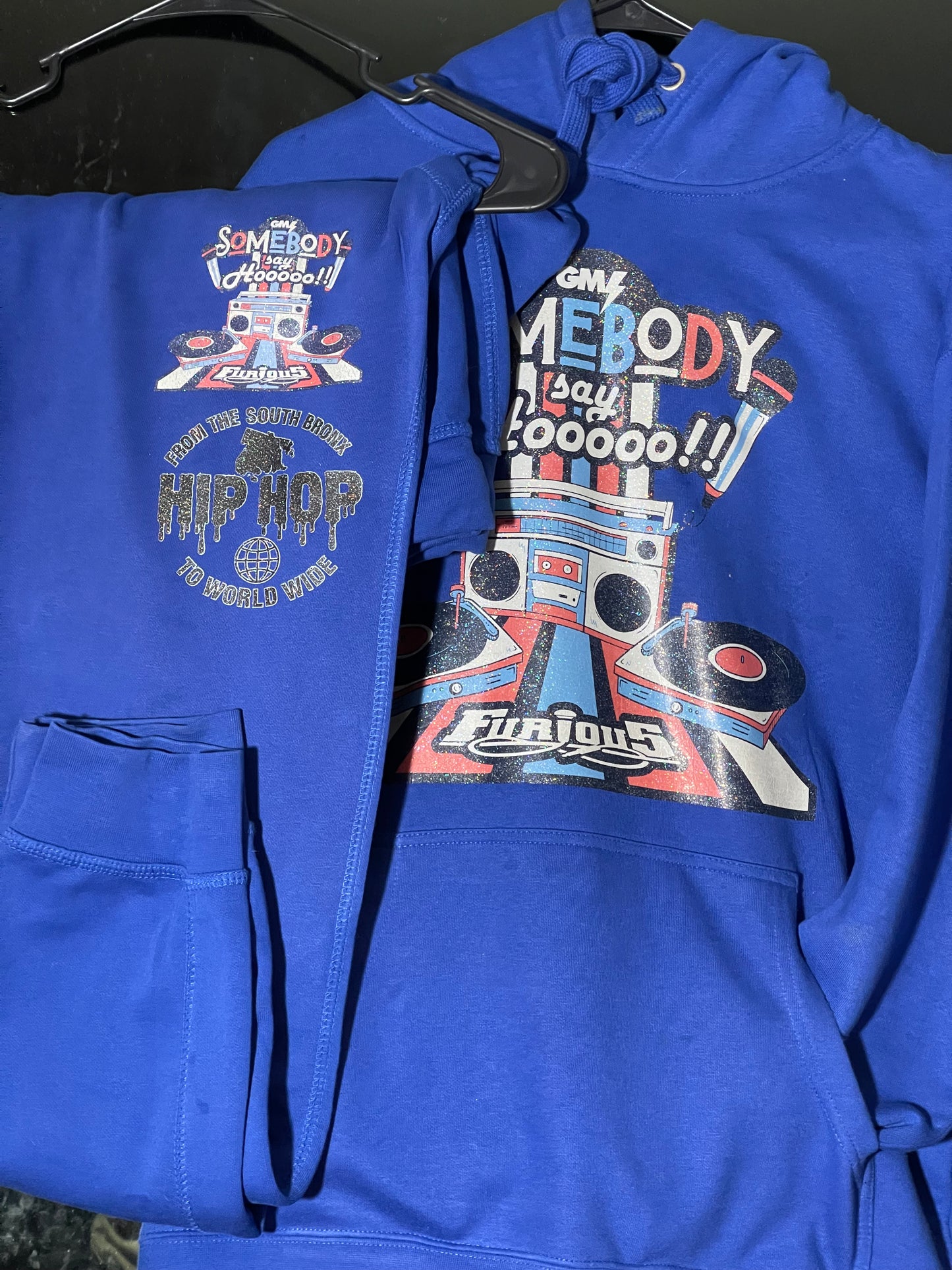 Somebody Say Hoo – South Bronx Hip-Hop Sweatsuit