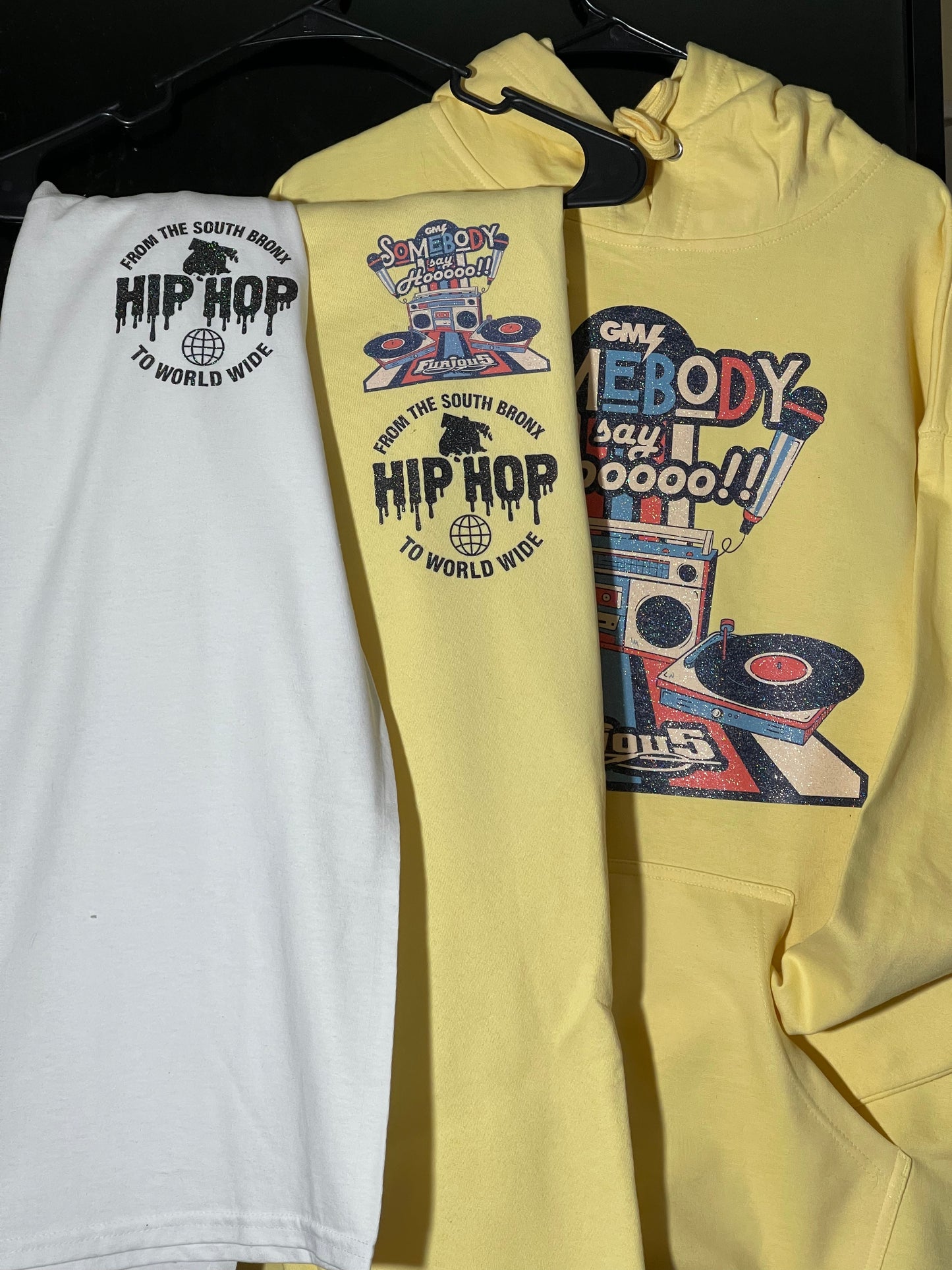 Somebody Say Hoo Yellow Sweatsuit