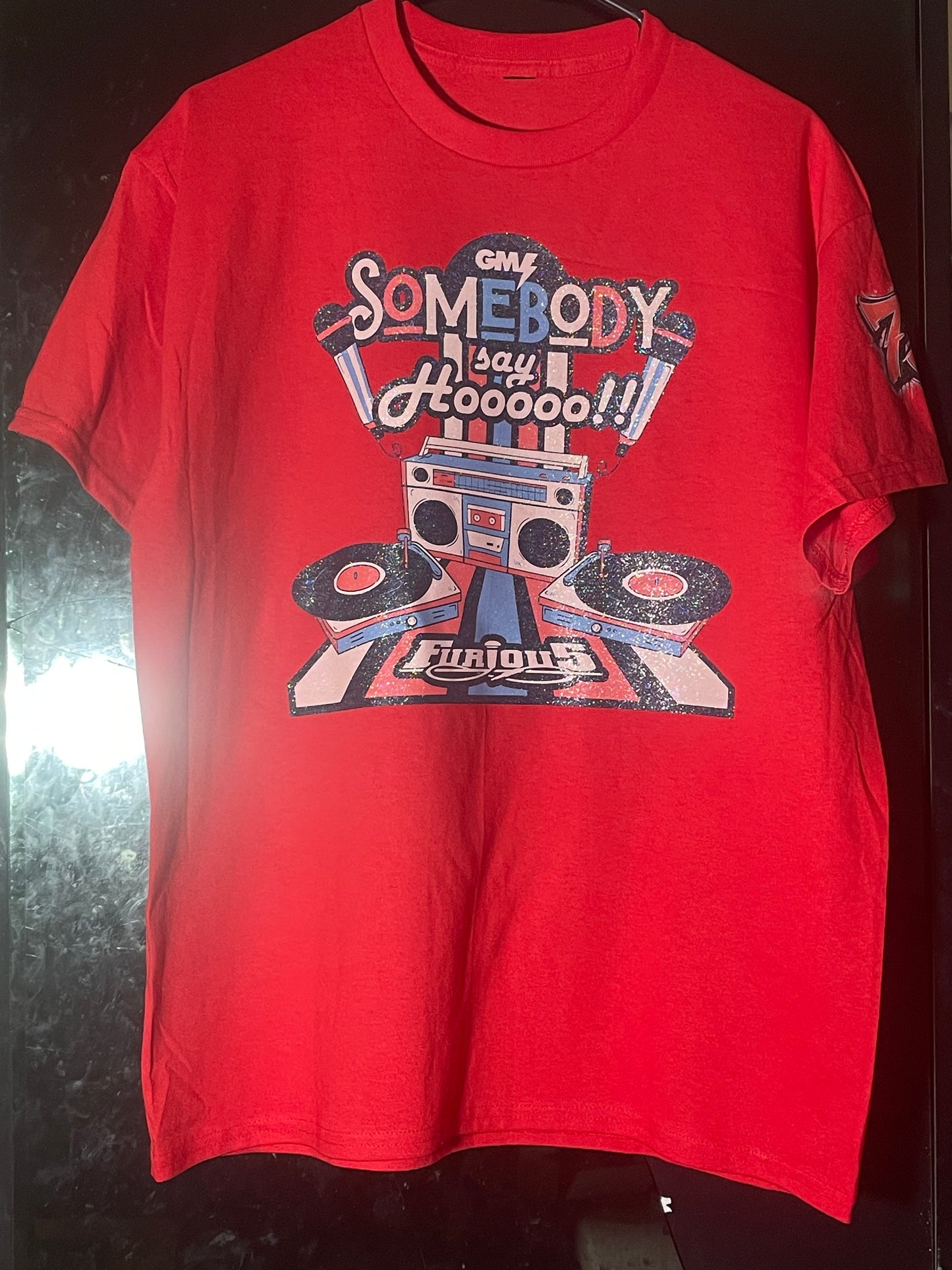 Somebody Say Hoo Red Legacy T-Shirt & Sweatpants– 73 Edition